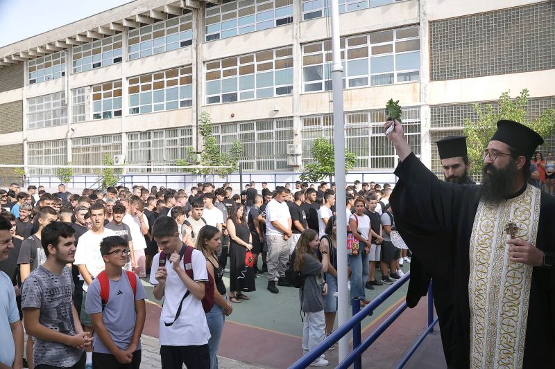 Αγιασμοί για τη νέα σχολική χρονιά στη Δράμα